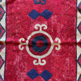Early 1900's American Rag Rug - 36" x 70"