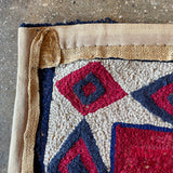 Early 1900's American Rag Rug - 36" x 70"