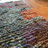 1970's Swedish Rya Shag Rug - 37" x 68" Rugs CANDID HOME