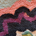 Early 1900's American Rag Rug - 23" x 35" Rugs CANDID HOME