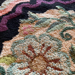Early 1900's American Rag Rug - 23" x 35" Rugs CANDID HOME