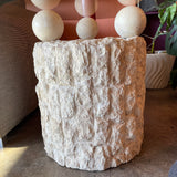 1980's Mactan Stone Side Table Tables CANDID HOME