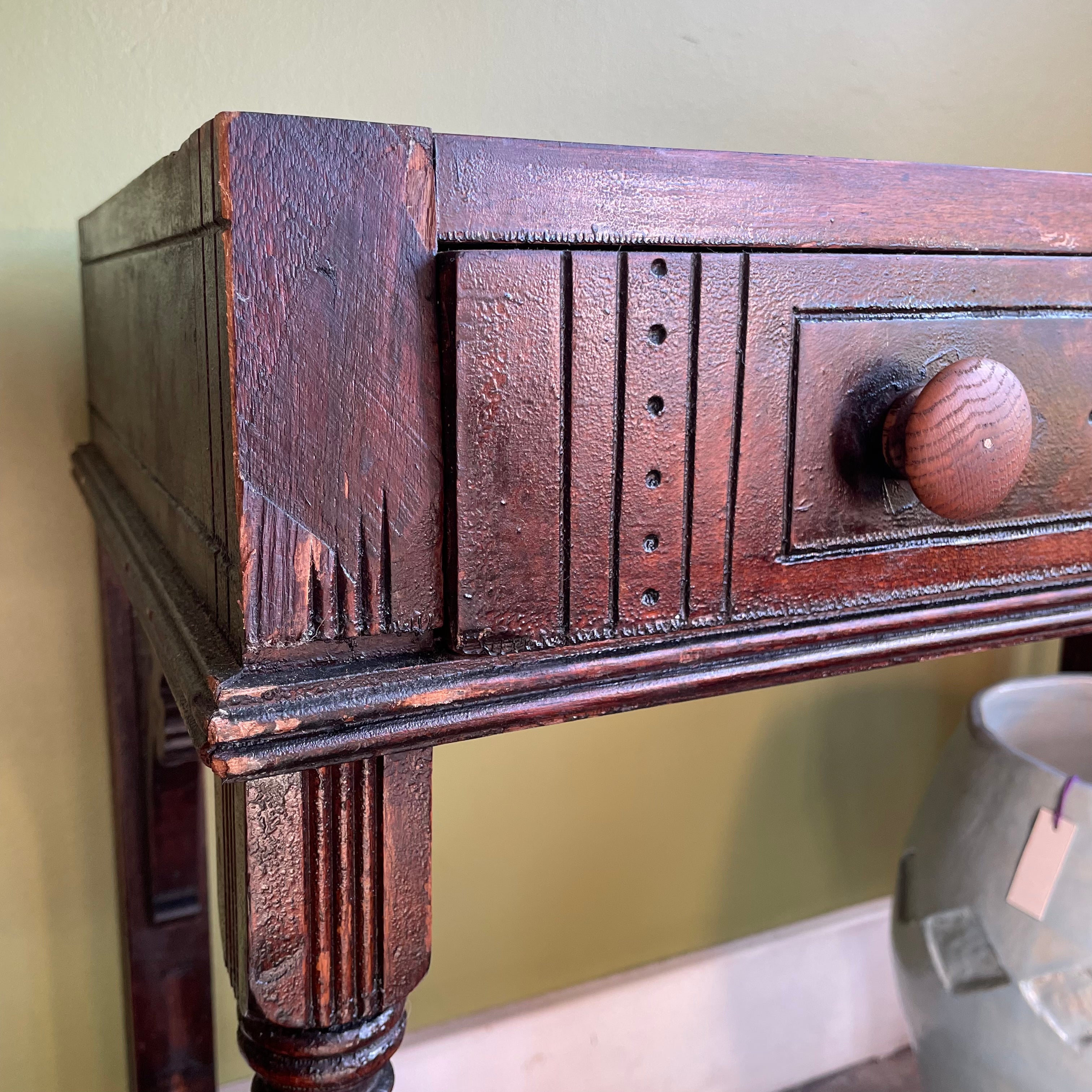 Antique Arts + Crafts Console Table Tables CANDID HOME