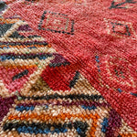 Vintage Abstract Moroccan Rug - 46" x 68" Rugs CANDID HOME