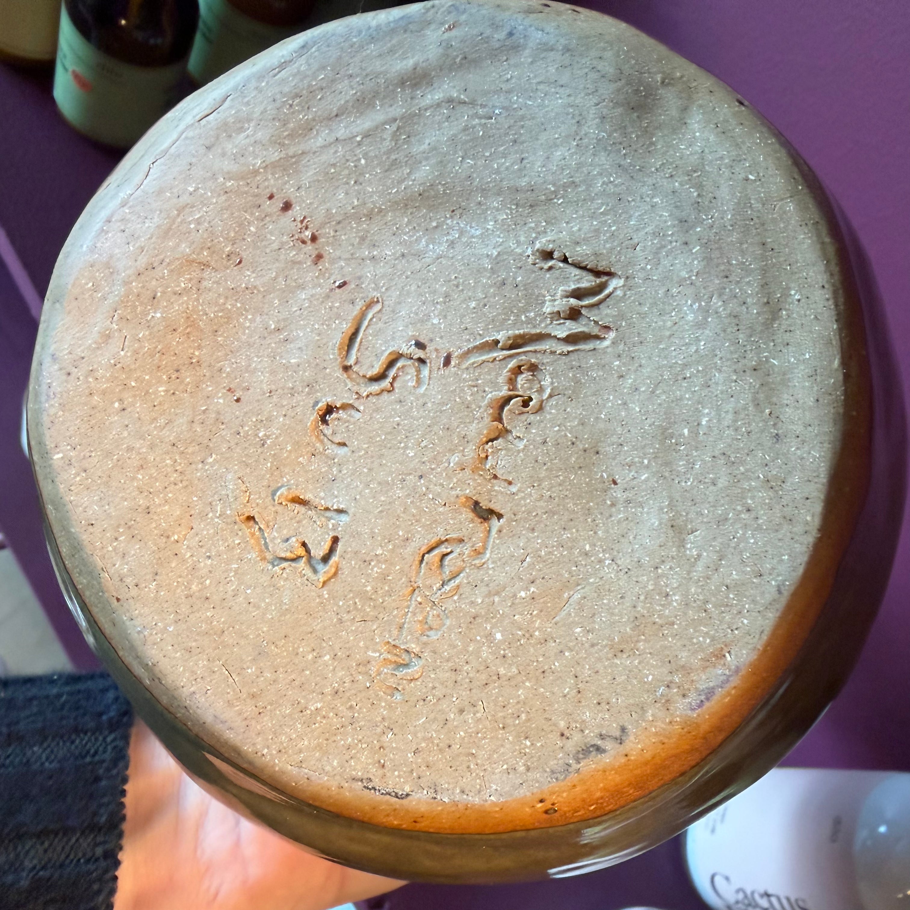 Vintage Swirl Studio Pottery Vase vase CANDID HOME