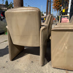 1970's Vintage De Sede x Stendig Leather Dining Chairs - Set of 6 Dining Chairs CANDID HOME