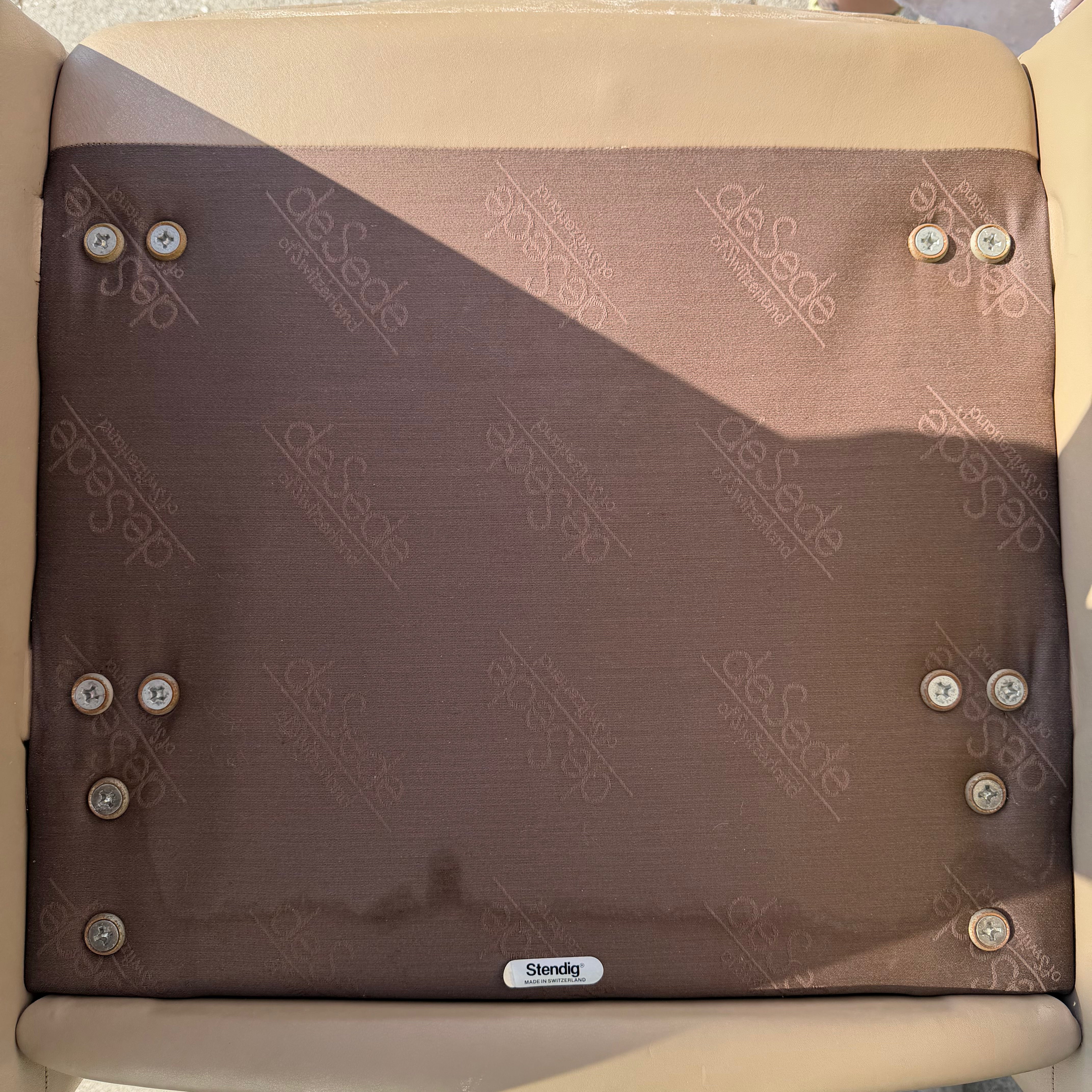 1970's Vintage De Sede x Stendig Leather Dining Chairs - Set of 6 Dining Chairs CANDID HOME