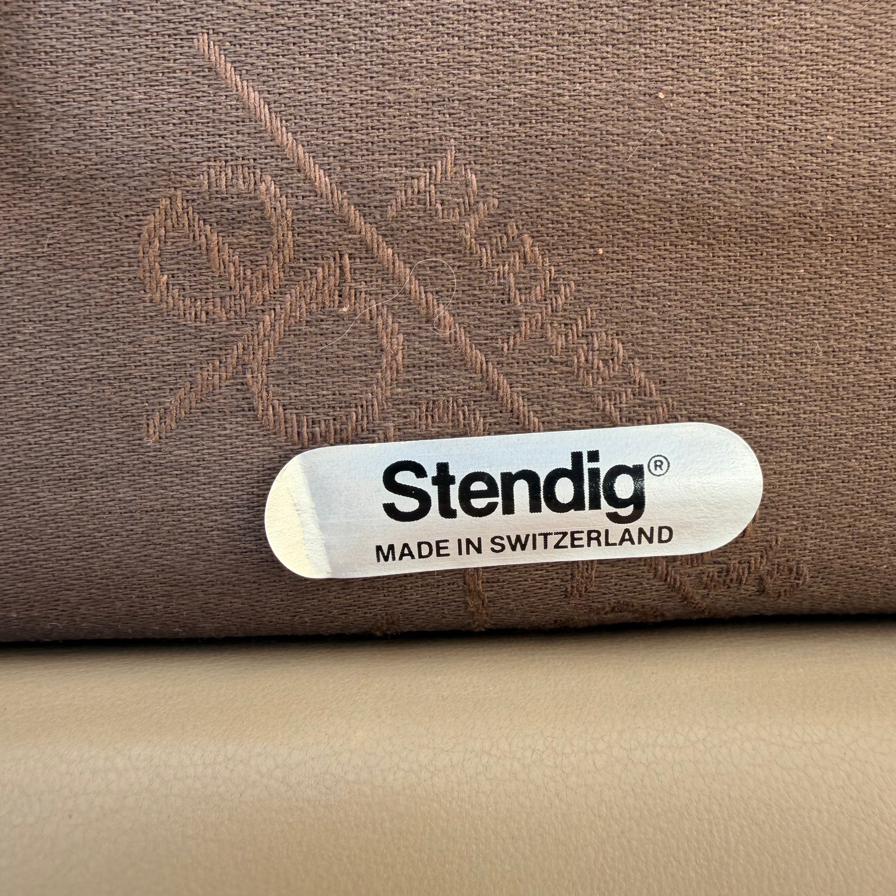 1970's Vintage De Sede x Stendig Leather Dining Chairs - Set of 6 Dining Chairs CANDID HOME