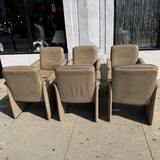 1970's Vintage De Sede x Stendig Leather Dining Chairs - Set of 6 Dining Chairs CANDID HOME