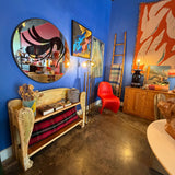 1980s Lady Face Mirror