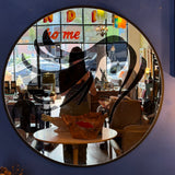 1980s Lady Face Mirror