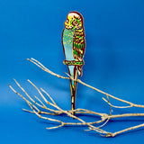 Budgie Bookmark by Ark Colour Design