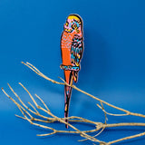 Budgie Bookmark by Ark Colour Design