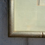 1970's "Invitation" Framed Watercolor + Ink by Seth Jabin Art CANDID HOME