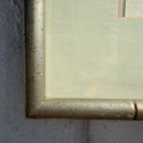 1970's "Invitation" Framed Watercolor + Ink by Seth Jabin Art CANDID HOME