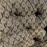 1970's Vintage Upholstered Swivel Desk Chair office chair CANDID HOME