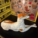 Mid-century Porcelain Borzoi Statue