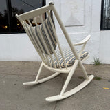 1960's Danish Rocking Chair by Frank Reenskaug for Bramin Mobler
