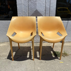 Vintage "Dr Yes" Chairs by Kartell - A Pair Chairs CANDID HOME   