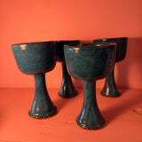 1970's Studio Pottery Wine Glasses - Price Per Glass