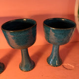 1970's Studio Pottery Wine Glasses - Price Per Glass