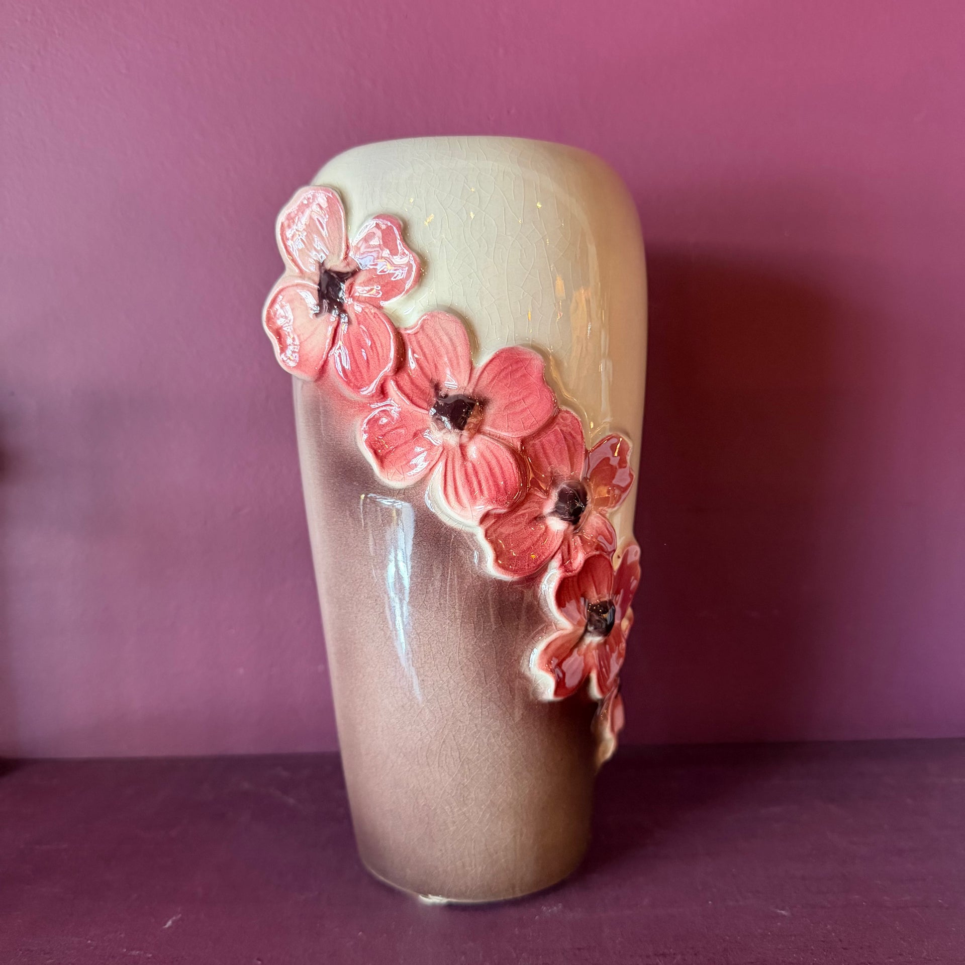 1940's Vintage Dogwood Ceramic Vase – CANDID HOME