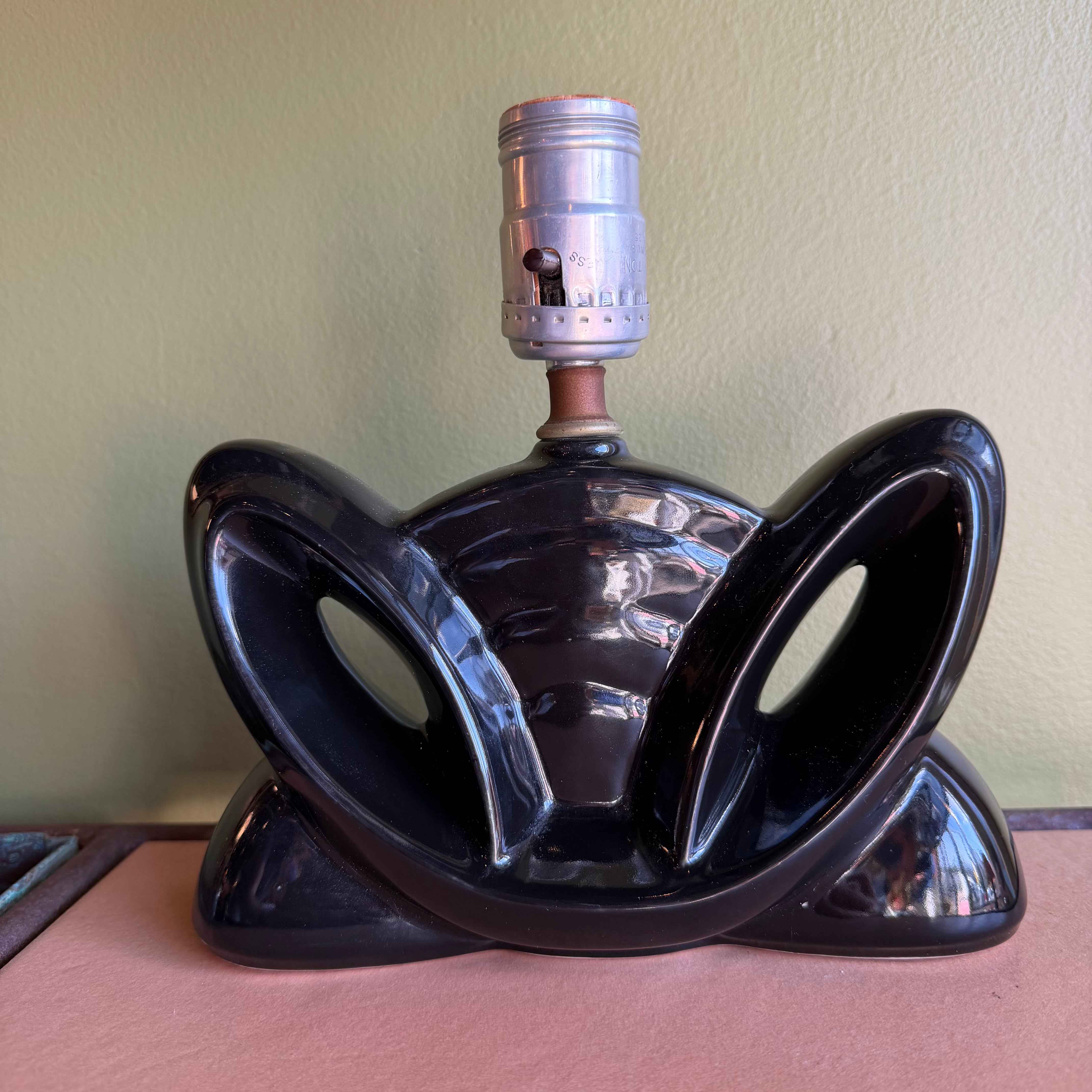 1950s Ceramic Lamps - A Pair lamp CANDID HOME