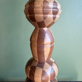 Vintage Marquetry Table Lamp Lamps CANDID HOME