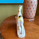 1940's Vintage German Ceramic Horse Bud Vase