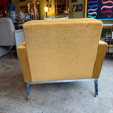 1960's Vintage Steelcase by Florence Knoll Tufted Armchair