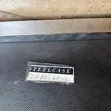 1960's Vintage Steelcase by Florence Knoll Tufted Armchair