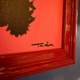 Smoking Cat Painting by Troy Kelly