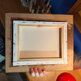 Smoking Cat Painting by Troy Kelly