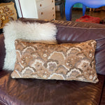 1970's Reworked Bolster Pillow by Candid Home - 14" x 28 Pillows CANDID HOME