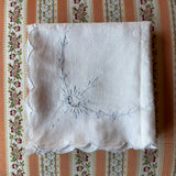 Antique Matching Lace + Linen Napkins and Table Runner