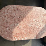1980's Pink Marbled Coffee Table