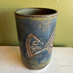 1970's Australian Ceramic Fish Vase by Edward Deemera Vase CANDID HOME