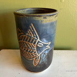 1970's Australian Ceramic Fish Vase by Edward Deemera Vase CANDID HOME