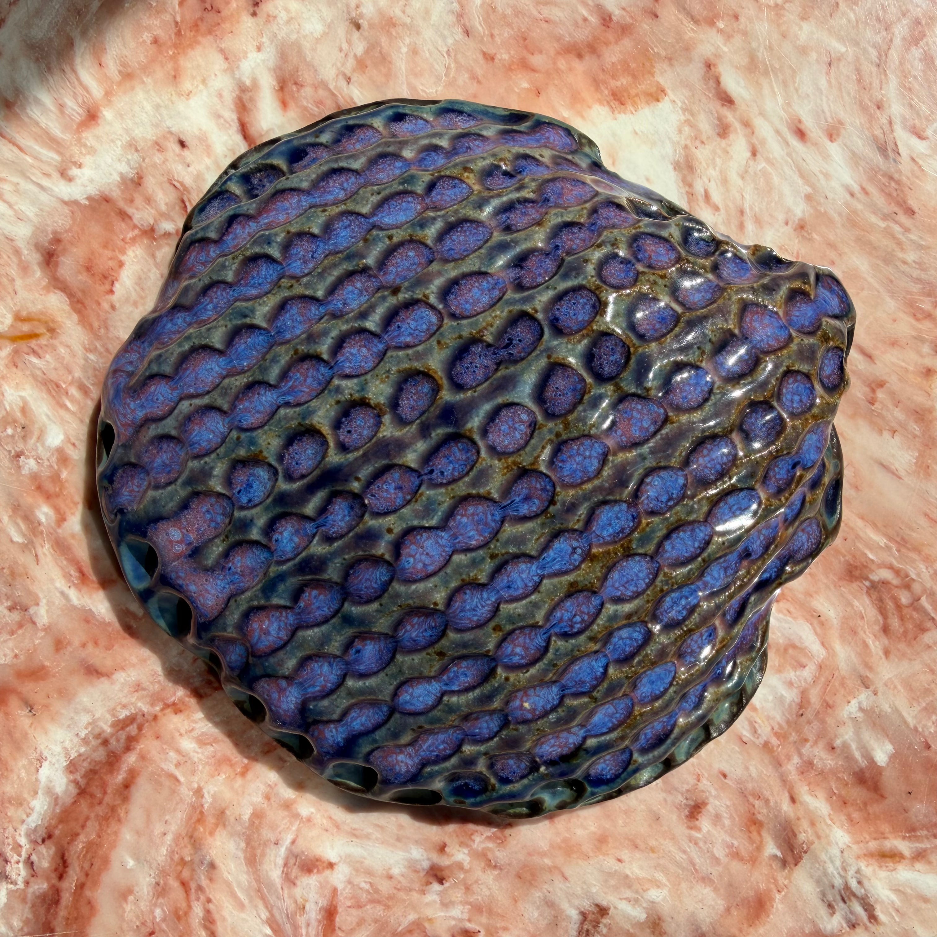 Vintage Stone Shell Catchall Dish dishes CANDID HOME