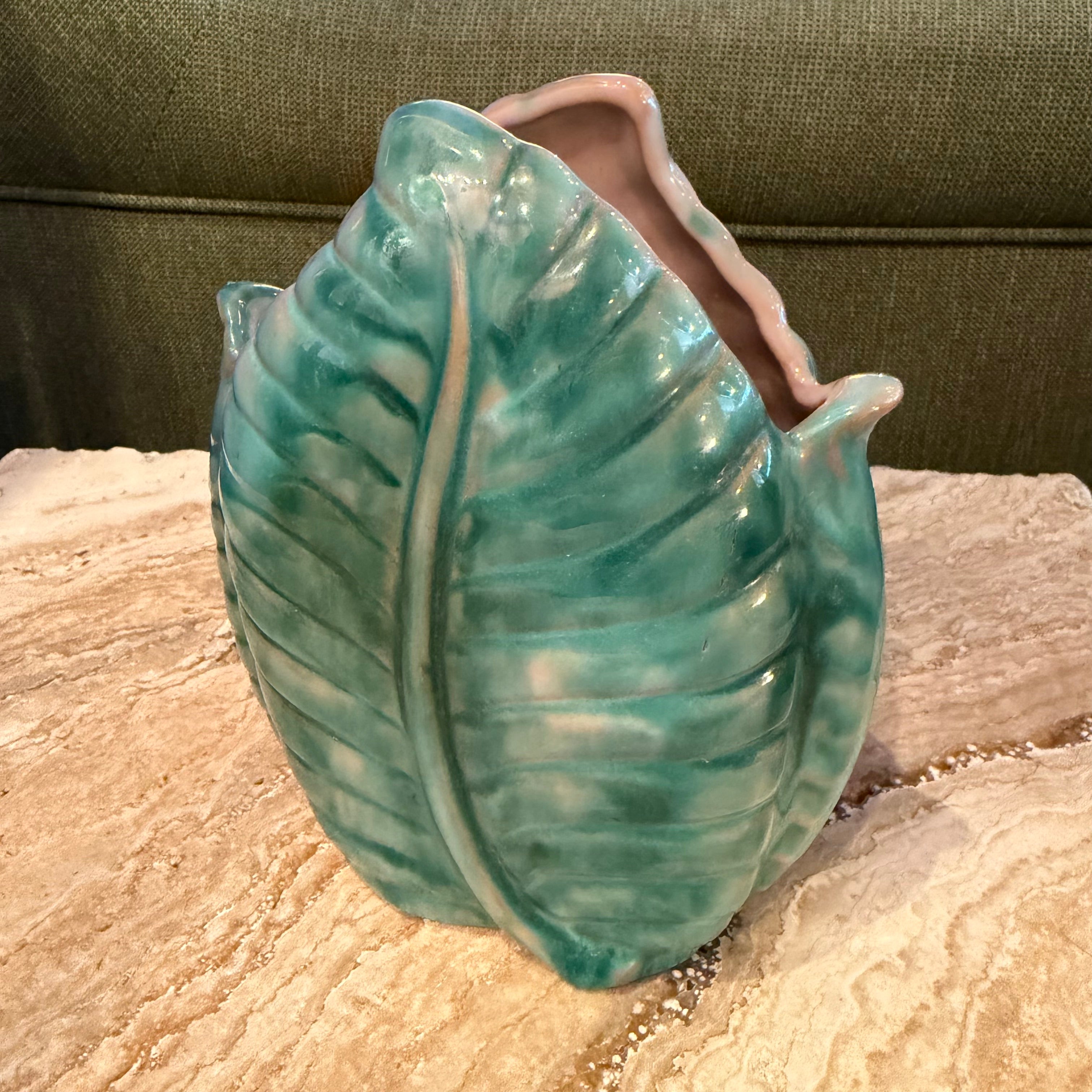 1940's Ceramic Fern Vase by Stangl Pottery Vase CANDID HOME
