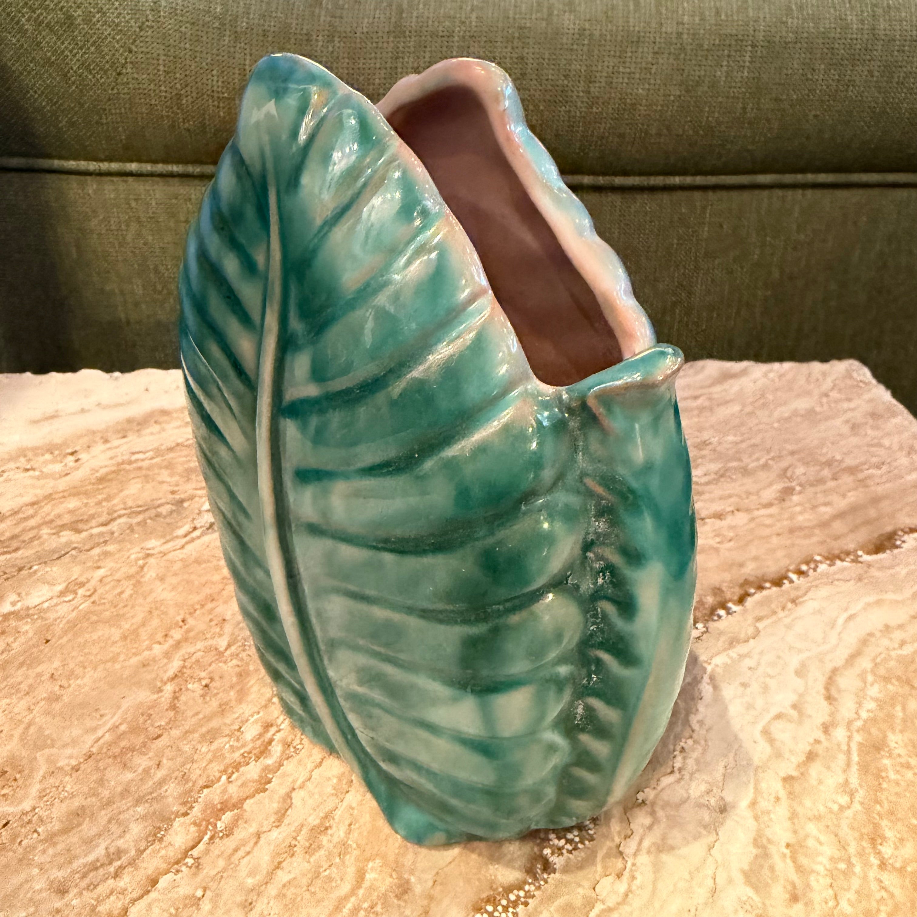 1940's Ceramic Fern Vase by Stangl Pottery Vase CANDID HOME