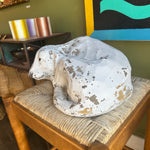 Antique Indian Dog Statue or Door Stop styling object CANDID HOME