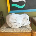 Antique Indian Dog Statue or Door Stop styling object CANDID HOME