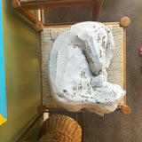 Antique Indian Dog Statue or Door Stop styling object CANDID HOME