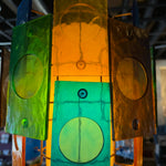 1960's Vintage Acrylic Swag Pendant Light Lighting CANDID HOME