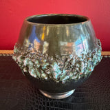 Mid-century Volcano Glaze Pottery Planter