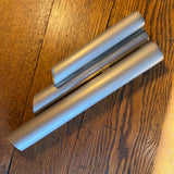 1980's Tubular Steel Vase by Bazzon Design