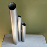 1980's Tubular Steel Vase by Bazzon Design
