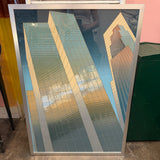 "Enfilade" by Don Munz Embossed Serigraph - 28.5" x 41.5"