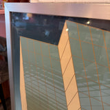 "Enfilade" by Don Munz Embossed Serigraph - 28.5" x 41.5"